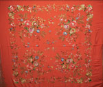 Handmade Embroidered Shawl of Natural Silk. Ref. 1011118RJCO 330.580€ #500351011118RJCO